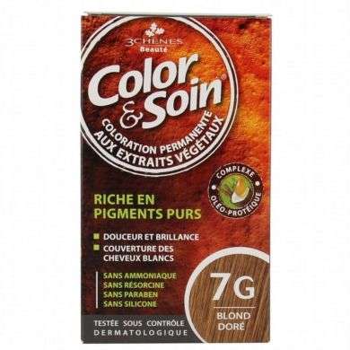 3 CHENES COLOR ET SOIN 7 G Blond dore