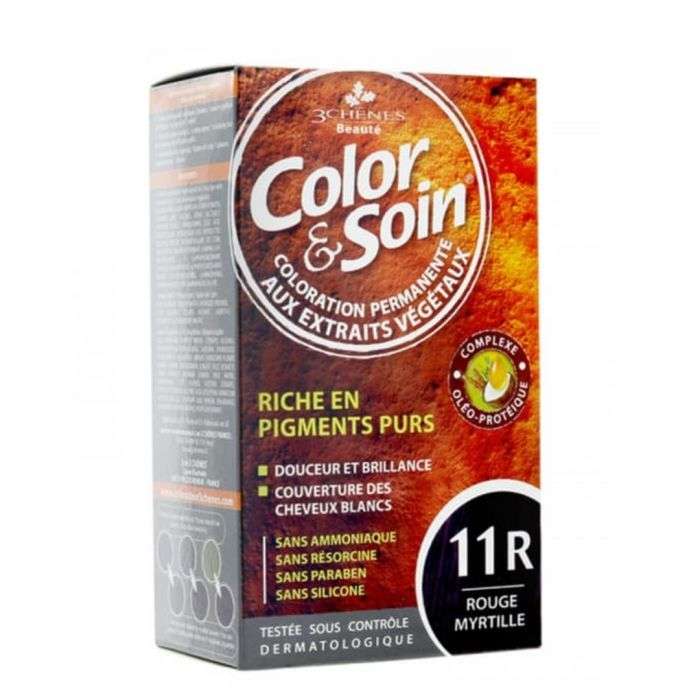 3 CHENES COLOR ET SOIN 11R Rouge myrtille