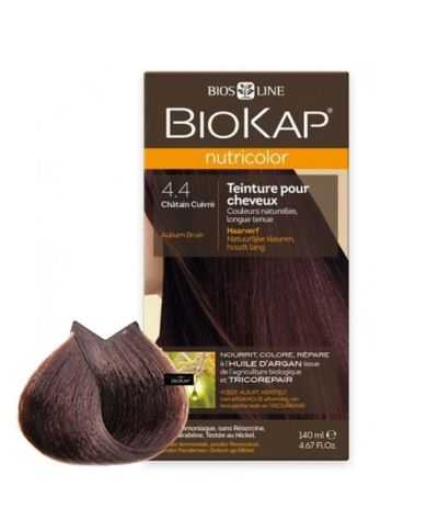 BIOKAP NUTRICOLOR 4.4 CHATAIN CUIVRE