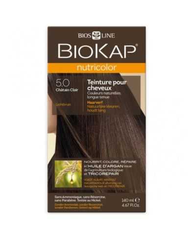 BIOKAP NUTRICOLOR 5.0 CHATAIN CLAIR