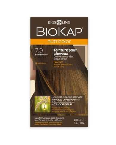 BIOKAP NUTRICOLOR 7.0 BLOND MOYEN