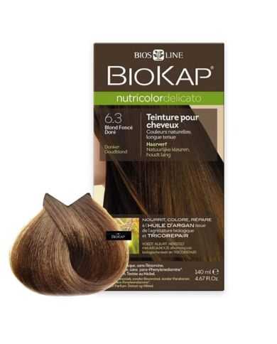 BIOKAP NUTRICOLOR DELICATO 6.3 BLOND FONCE DORE