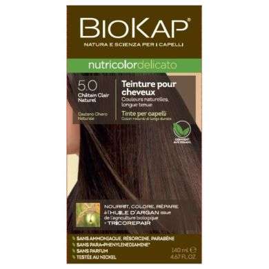 BIOKAP Nutricolor Delicato 5.0 Châtain Clair Naturel