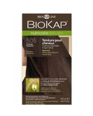 BIOKAP NUTRICOLOR DELICATO 5.05 CHATAIN NOISETTE