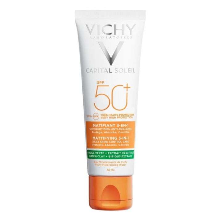 VICHY CAPITAL SOLEIL Matifiant 3-en-1 SPF 50+