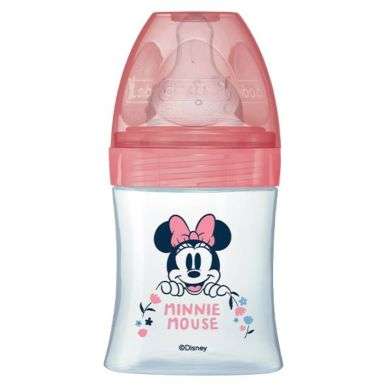 DODIE BIBERON ANTI-COLIQUE TETINE RONDE 3 VITESSES 0-6 mois 150 ml minnie mouse