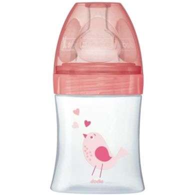 DODIE BIBERON ANTI-COLIQUE TETINE PLATE + 150ML JARDIN 0-6 Mois