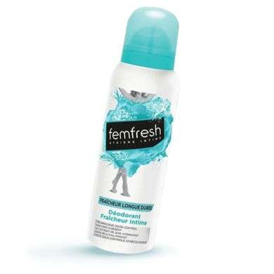 FEMFRESH DEODORANT FRAICHEUR INTIME 125 ml