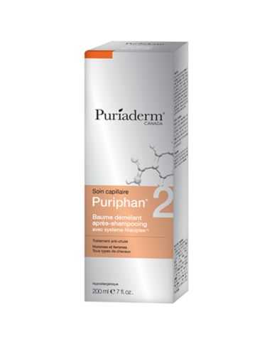 PURIADERM PURIPHANE2 BAUME DEMELANT APRES SHAMPOOING HOMMES FEMMES 200 ML