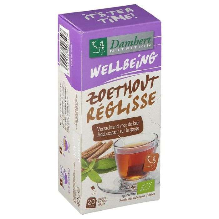DAMBERT Wellbeing Reglisse 20 sachets