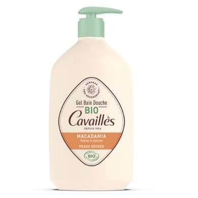 ROGE CAVAILLES Gel Bain Douche Huile de Macadamia Bio 1 Litre 