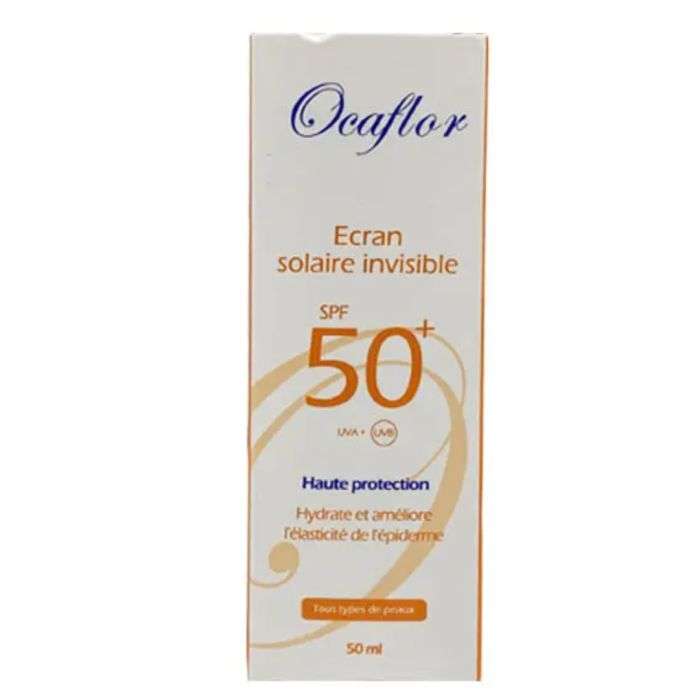 OCAFLOR ECRAN SOLAIRE INVISIBLE SPF 50- 50ml