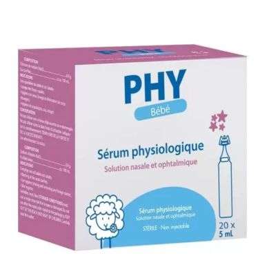 PHY BEBE SÉRUM PHYSIOLOGIQUE 205ML