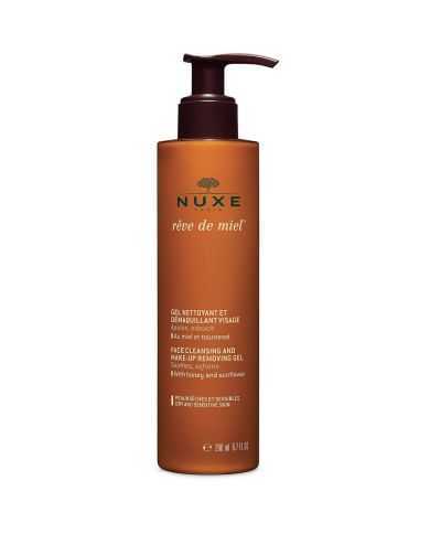 NUXE REVE DE MIEL GEL NETTOYANT DEMAQUILLANT VISAGE 200 ML