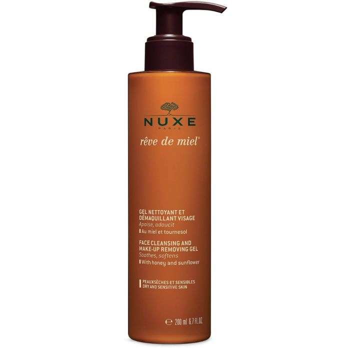 NUXE RÊVE DE MIEL Gel Nettoyant Et Démaquillant Visage200 ml