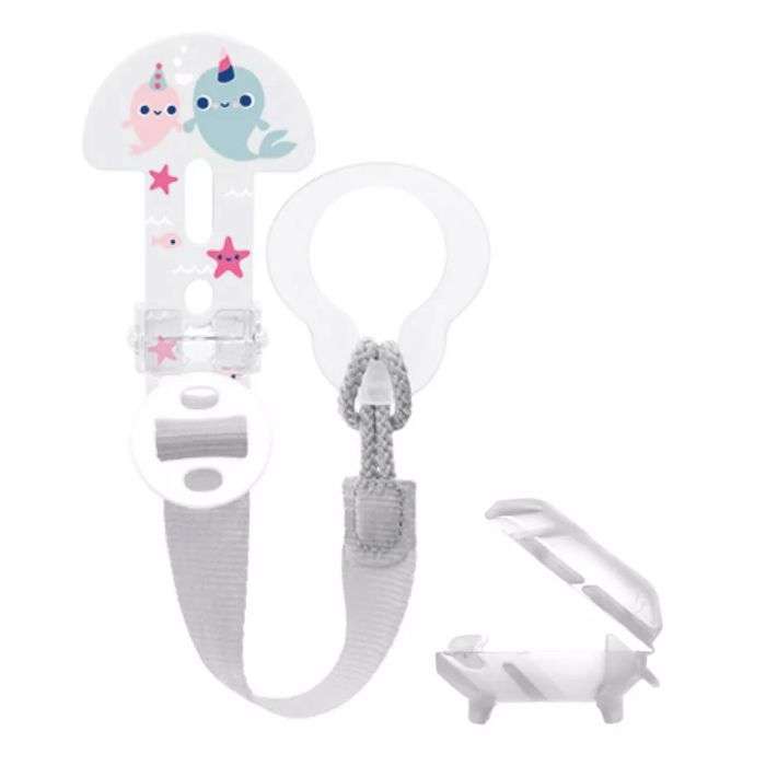MAM ATTACHE SUCETTES CLIP+COVER