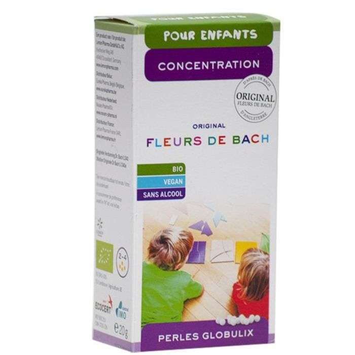 LEMON PHARMA ORIGINAL FLEURS DE BACH CONCENTRATION POUR ENFANT