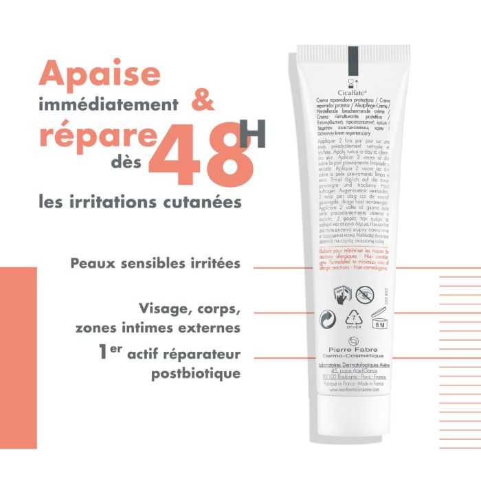 AVENE CICALFATE+ Crème réparatrice protectrice 40 ml