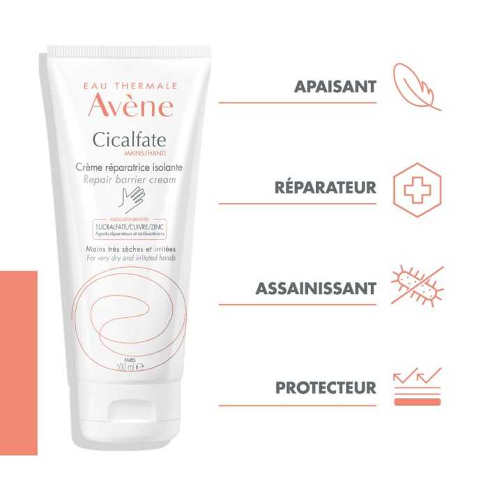 AVENE CICALFATE MAINS CRÈME RÉPARATRICE ISOLANTE MAINS100 ML
