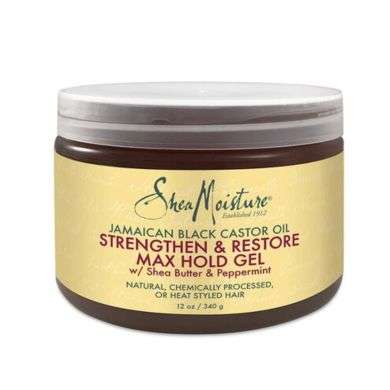 SHEA MOISTURE JAMAICAN BLACK CASTOR OIL STRENGTHEN & RESTORE STYLING MAX HOLD GEL