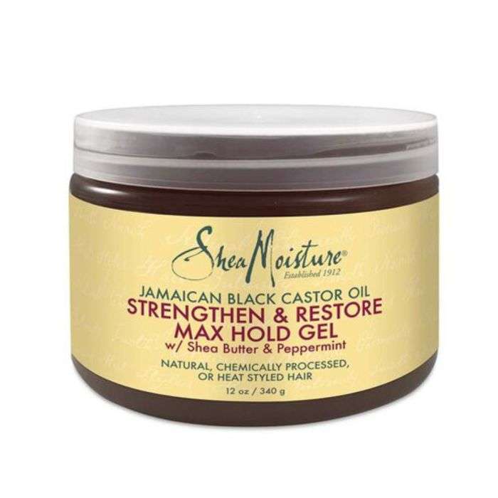 SHEA MOISTURE JAMAICAN BLACK CASTOR OIL STRENGTHEN & RESTORE STYLING MAX HOLD GEL