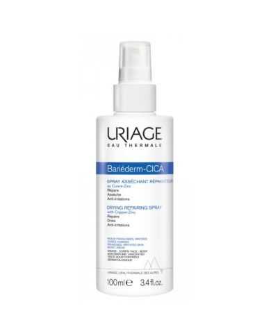 URIAGE BARIEDERM CICA SPRAY SPRAY ASSÉCHANT RÉPARATEUR AU CU-ZN 100 ML