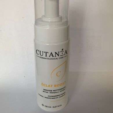 CUTANEA ECLAT BOOSTC MOUSSE NETTOYANTE 150ml