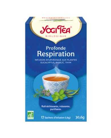 YOGI TEA PROFONDE RESPIRATION 17 SACHETS