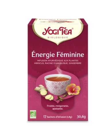 YOGI TEA ENERGIE FEMININE 17 SACHETS