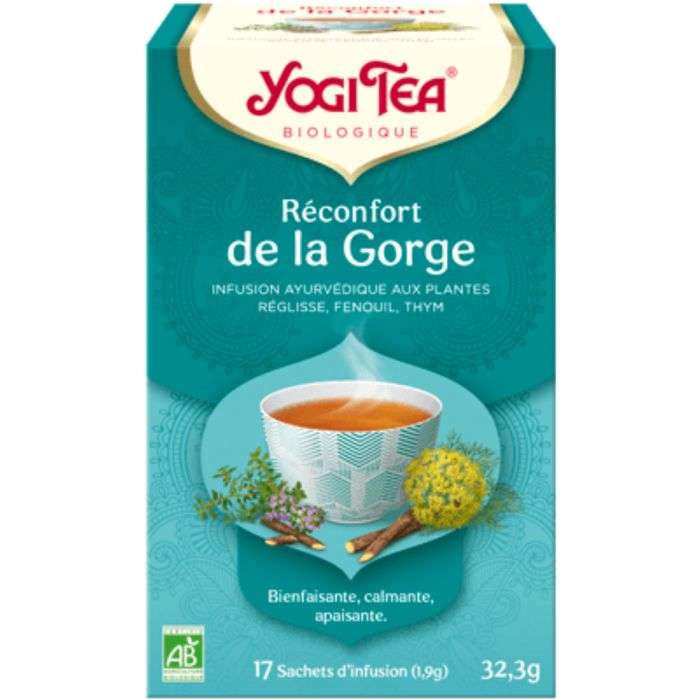 YOGI TEA INFUSION RECONFORT DE LA GORGE
