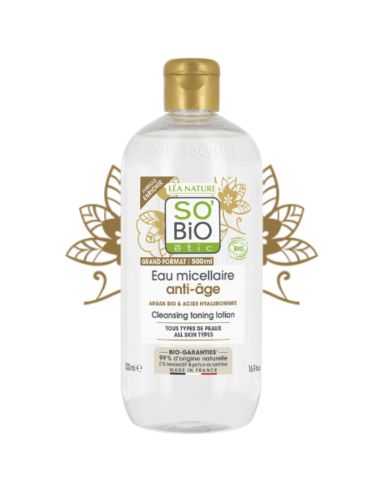 SO BIO EAU MICELLAIRE ANTI AGE 500 ML 
