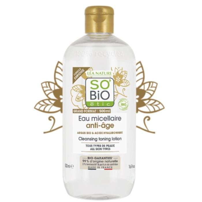 SO BIO EAU MICELLAIRE ANTI-AGE 500ml 