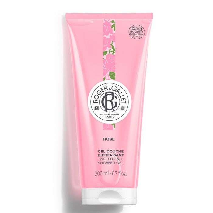 ROGER ET GALLET GEL DOUCHE ROSE Eau Parfumée Bienfaisante 200ml