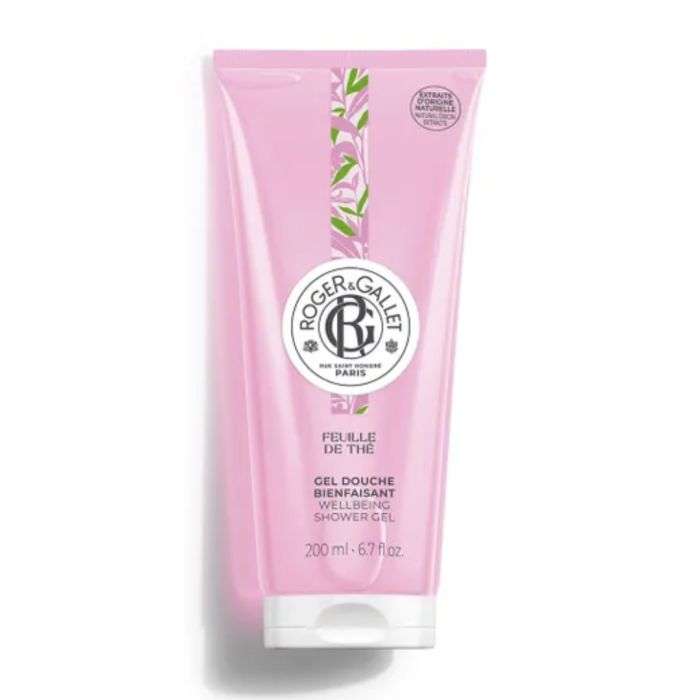 ROGER ET GALLET GEL DOUCHE FEUILLE DE THE Eau Parfumée Bienfaisante 200ml