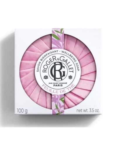 ROGER ET GALLET SAVON FEUILLE DE THE 100g