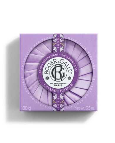 ROGER ET GALLET SAVON COLLECTION HERITAGE LAVANDE ROYALE 100g