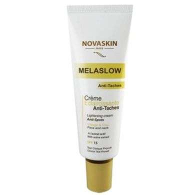 NOVASKIN MELASLOW CREME ECLAICISSANTE ANTI TACHES SPF 15 30ml