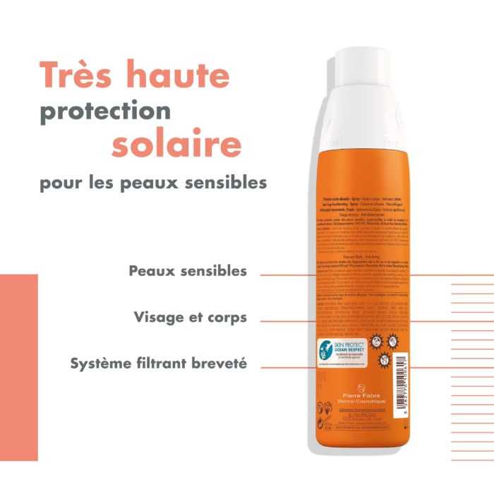 AVENE SOLAIRE EAU THERMAL SPRAY SPF50+ 200ML