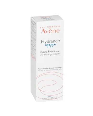 AVENE HYDRANCE RICHE CREME HYDRATANTE  40 ML
