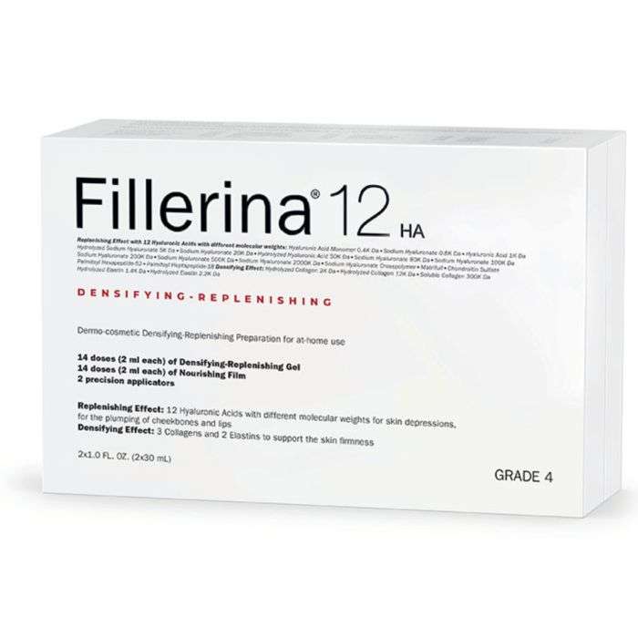FILLERINA 12 HA dermo-cosmetic densifying filler pour usage a la maison DEGRE 4