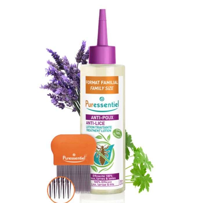 Puressentiel Anti-Poux Lotion Traitante 200 ml + Peigne 