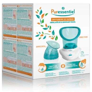 PURESSENTIEL DIFFUSEUR DE VAPEUR INHALEUR ET HAMAM FACIAL 