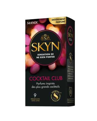 MANIX SKYN COCKTAIL CLUB 9 preservatifs