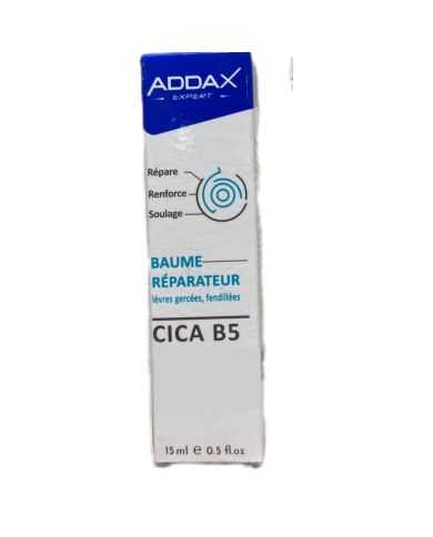 ADDAX CICA B5 BAUME REPARATEUR LEVRES 15 ML