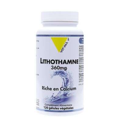 VITALL+ LITHOTHAMNE 360mg 120 gelules