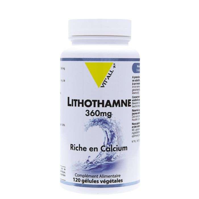 VITALL+ LITHOTHAMNE 360mg 120 gelules