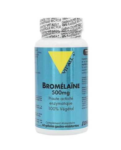 VITALL+ BROMELIANE 500mg 60 gelules