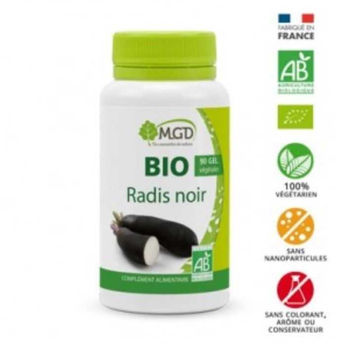 MGD Bio Radis Noir 90 Gelules