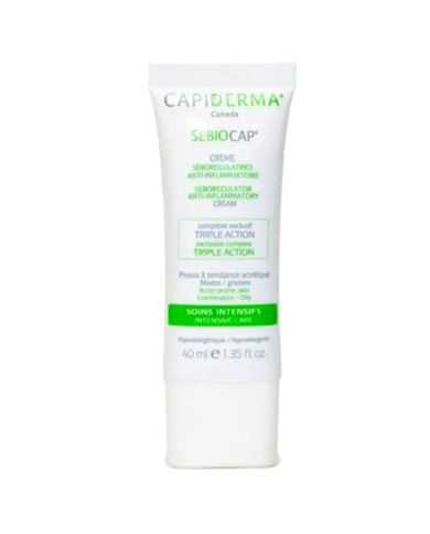 CAPIDERMA SEBIOCAP CREME VISAGE POUR PEAUX A TENDANCE ACNEIQUE 40 ML