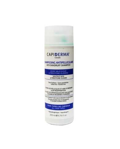 CAPIDERMA SHAMPOOING ANTI PELLICULAIRE 200 ML